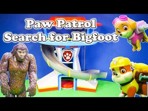 PAW PATROL Nickelodeon Paw Patrol Search for Bigfoot Yeti a Paw Patrol Video Parody - UC44eGZ76AJLHAxPaJ_MW2RA