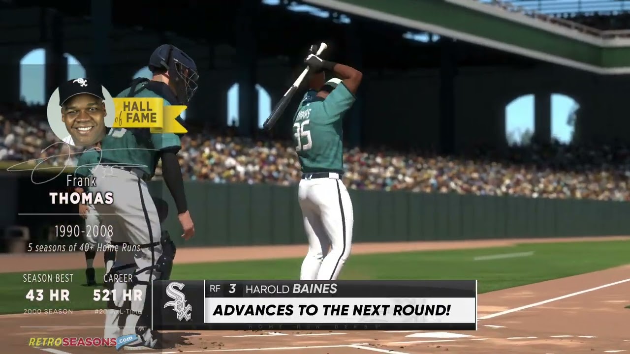 All-Time Chicago White Sox Home Run Derby Simulation video clip