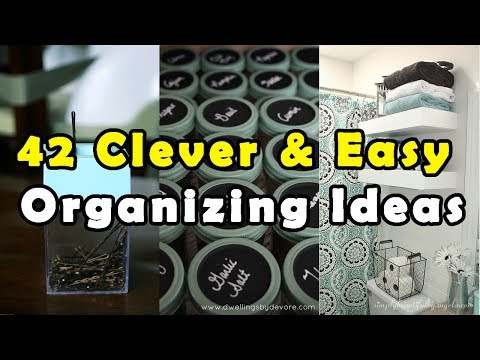 42 Clever & Easy Organizing Ideas - All Time Best - UC-bxtBkk7wNsA5T1Po1fcHQ