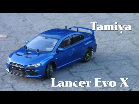 Tamiya // Mitsusbishi Lancer Evo X // 1:10 DF-03 Ra drift, sliding - UCNWVhopT5VjgRdDspxW2IYQ