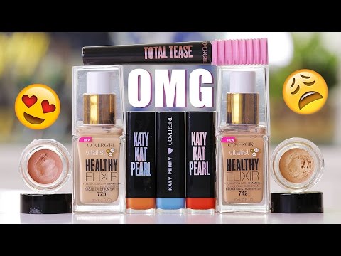 FIRST IMPRESSIONS | New Covergirl TESTED - UC4qk9TtGhBKCkoWz5qGJcGg