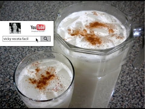 AGUA DE HORCHATA | Vicky Receta Facil - UCewhO42h_TIKZdntpI-v39g