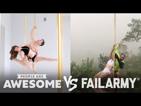 Pole Fitness, Wakeboarding & More | People Are Awesome vs. FailArmy - UCIJ0lLcABPdYGp7pRMGccAQ