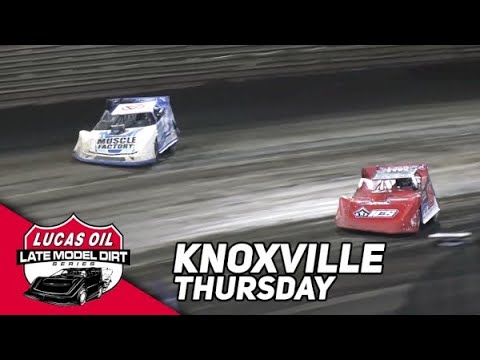 2023 Highlights | Thursday - Prelim | Knoxville Raceway - dirt track racing video image