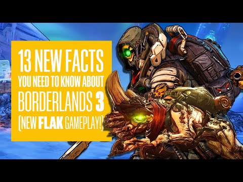 Borderlands 3 Flak Gameplay - 13 NEW Things We Found Out! BORDERLANDS 3 CHARACTERS - UCciKycgzURdymx-GRSY2_dA