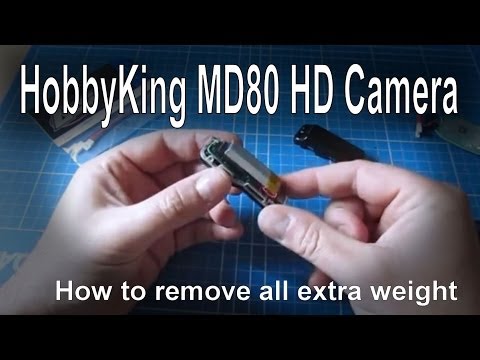 MD80 mini video camera - stripping out the extra weight for RC flying - UCp1vASX-fg959vRc1xowqpw