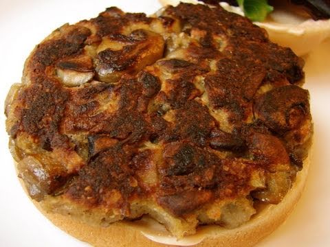 Mushroom Veggie Burger Recipe - Best Garden Burger Ever! - UCRIZtPl9nb9RiXc9btSTQNw