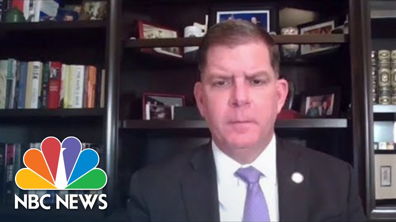 Secretary Of Labor Marty Walsh Lays Out New Job Initiatives