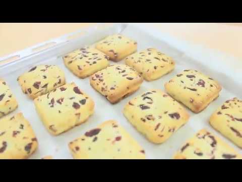 烘焙入门必学：蔓越莓饼干  cranberry cookies！