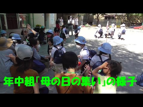 年中組『母の日の集い』の様子