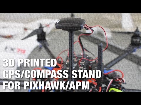 3D Printed GPS/Compass Stand for APM and Pixhawk Multirotors - UC_LDtFt-RADAdI8zIW_ecbg