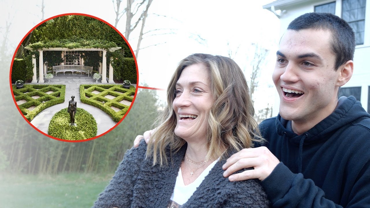 Surprising Our Mom With EPIC BACKYARD MAKEOVER