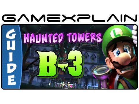 Luigi's Mansion 2: Dark Moon: Haunted Towers B-3 Gem, Boo & Puzzle Guide & Walkthrough (100%!) - UCfAPTv1LgeEWevG8X_6PUOQ