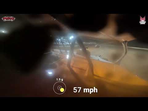 #00 Cason Harris - USRA B-Mod - 6-1-2024 Tri-State Speedway - In Car Camera - dirt track racing video image