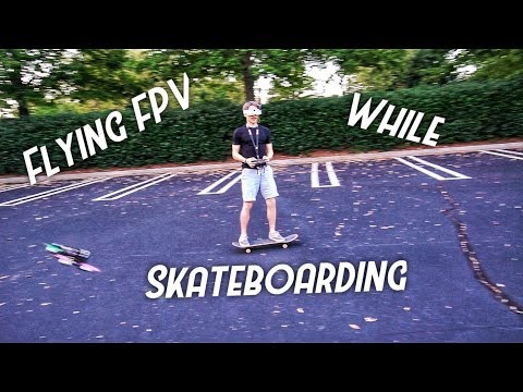 Drone Flying While Skateboarding - UCQEqPV0AwJ6mQYLmSO0rcNA