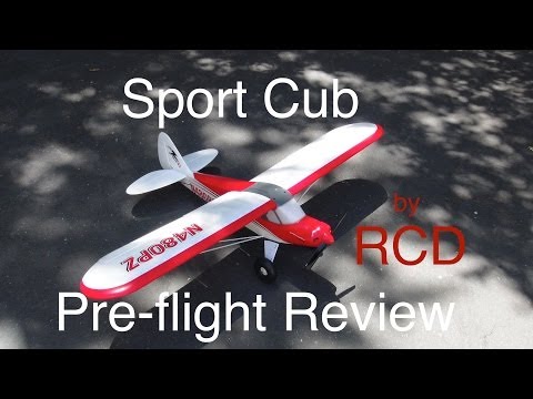 Parkzone Sport Cub Pre-Flight Review - UCKqpeIILaupg-SvrIstn-yA