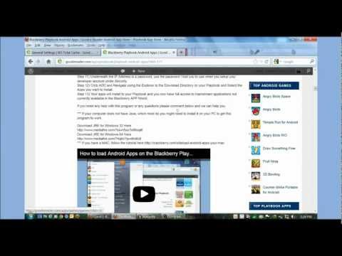 How to Install Android Apps on the Blackberry Playbook (Updated) - UCHhy08xelXhKIOwgsFssaTQ