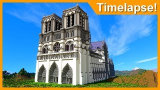Notre-Dame de Paris - Minecraft Recreation Timelapse