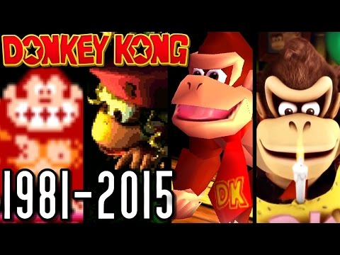 Donkey Kong ALL INTROS 1981-2015 (Wii U, N64, SNES, Arcade) - UChnz1eAo9SfuDfqFZt1KFtA