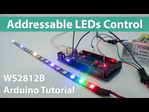How To Control WS2812B Individually Addressable LEDs using Arduino - UCmkP178NasnhR3TWQyyP4Gw