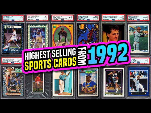 How Much Are 1992 Baseball Cards Worth?
