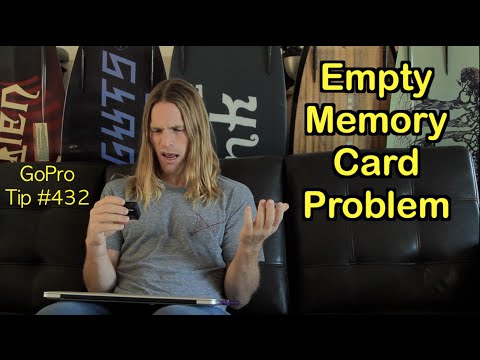 Empty Memory Card Problem? - GoPro Tip #432 - UCTs-d2DgyuJVRICivxe2Ktg