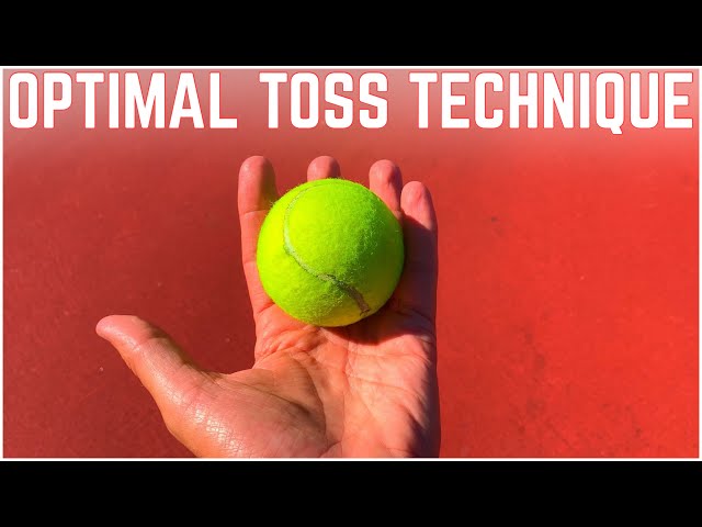 How to Toss a Tennis Ball for a Serve