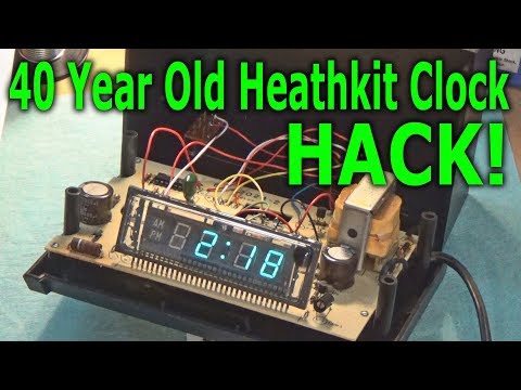 40 Year Old Heathkit Clock Hack! - UCMLgHbpJ8qYqj3CkdbvC0Ww