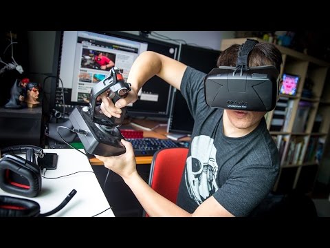 Oculus Rift DK2 with Elite: Dangerous + HOTAS - UCiDJtJKMICpb9B1qf7qjEOA