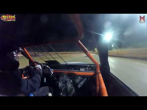 #75SR Robby Jones - Mini Stock - 7-27-2024 Nevada Speedway - In Car Camera - dirt track racing video image