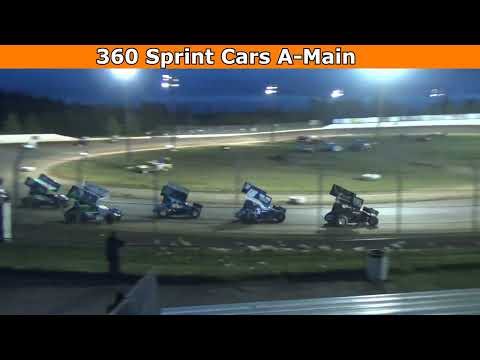 Grays Harbor Raceway, June 19, 2022, 360 Sprint Cars A-Main - dirt track racing video image