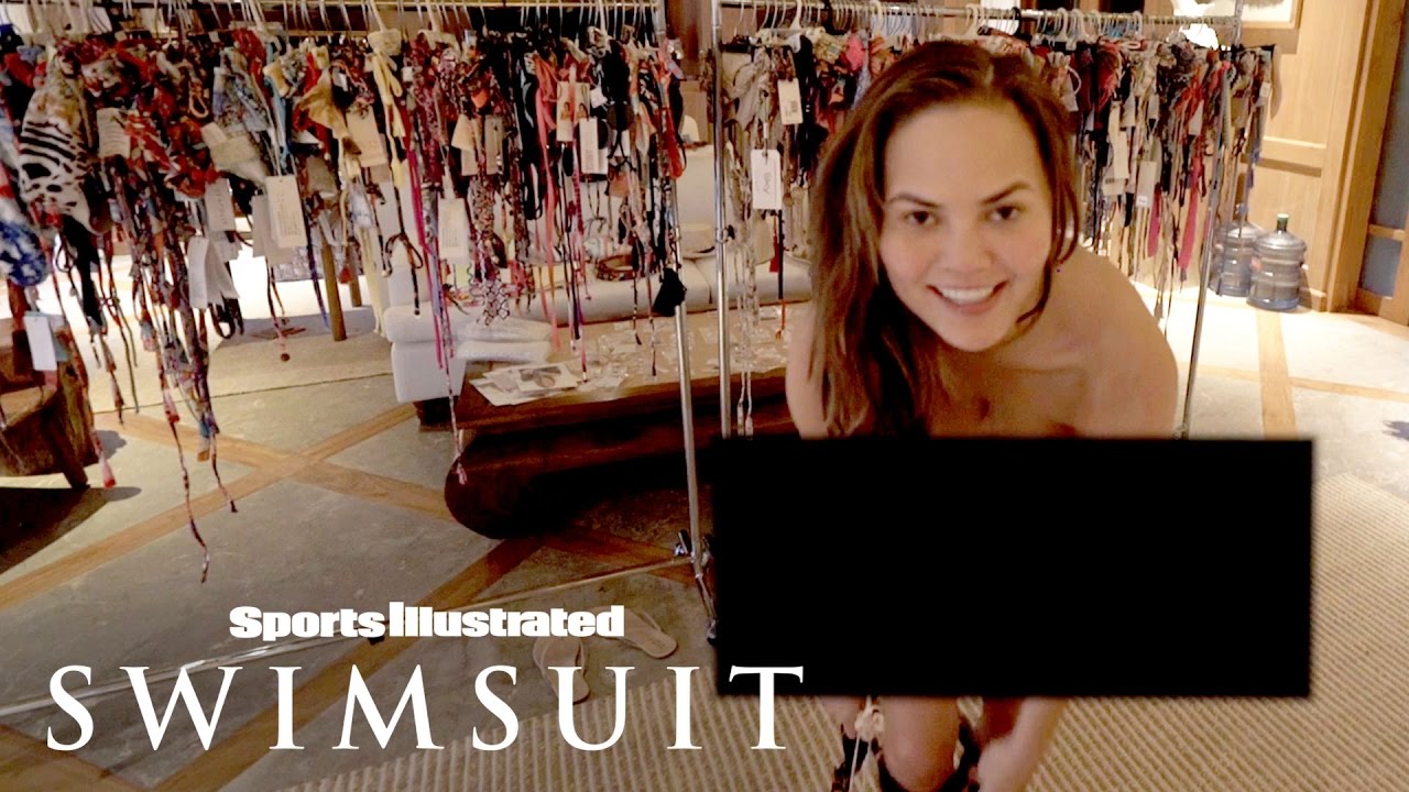 Chrissy Teigen Slips Out Of Her ‘Very Tiny Bottoms’ | Sports Illustrated Swimsuit