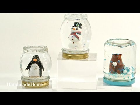 How to Make a Homemade Snow Globe - Martha Stewart - UC6JBm9OAkpI6NUBV_NsLxTA