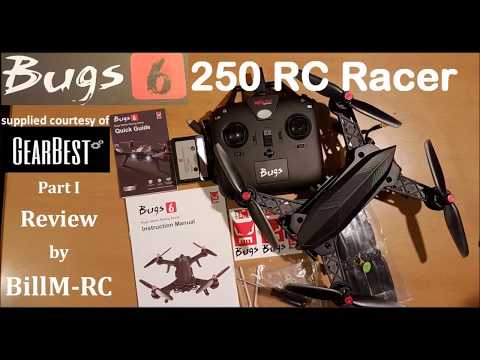 MJX Bugs 6 Racer review - Unboxing, Inspection, Setup & Test (Part I) - UCLnkWbYHfdiwJEMBBIVFVtw