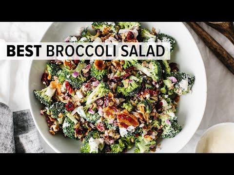 BROCCOLI SALAD | the perfect party salad recipe - UCYidQwKhM3WTDKpT8pwfJzw