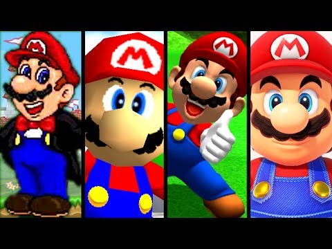 Super Mario Evolution of MARIO'S VOICE 1995-2017 (N64 to Switch) - UChnz1eAo9SfuDfqFZt1KFtA