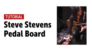 Steve Stevens - Pedal Board