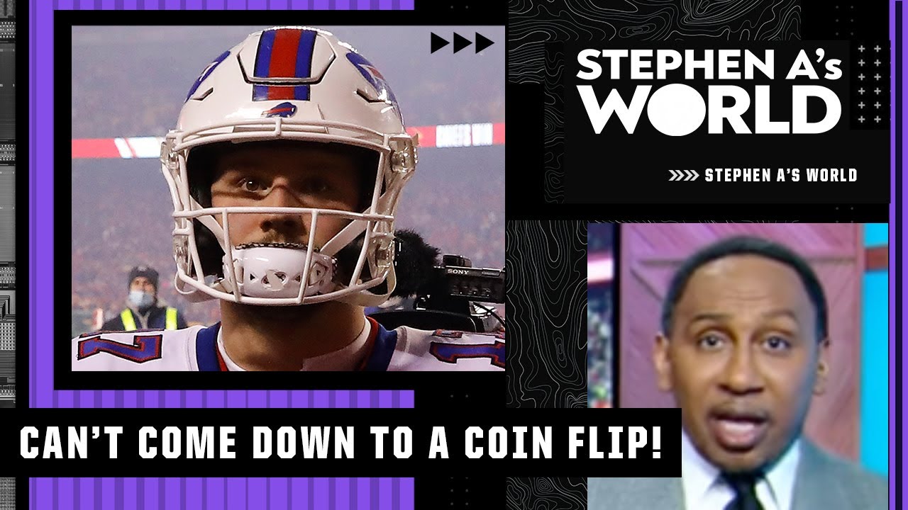 You CAN’T have it come down to a coin flip! – Stephen A. on NFL’s OT rules | Stephen A’s World