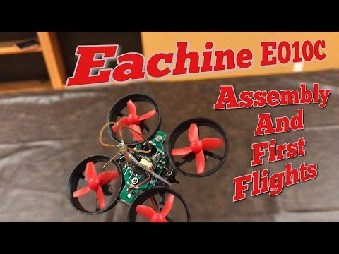 Read Description Eachine E010C Review, Assembly and First Flight Best First FPV Drone - Banggood - UCzuKp01-3GrlkohHo664aoA