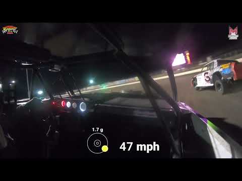 #10 Bryan Bennett - USRA Stock Car - 3-16-2024 Vado Speedway Park - In Car Camera - dirt track racing video image
