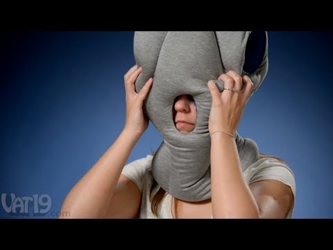 Ostrich Pillow for napping anywhere - UCDRbNGFusqlXX4a5vwi9ouQ