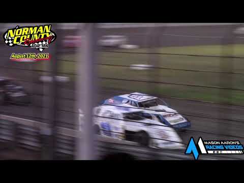 Norman County Raceway IMCA Sport Mod A-Main (8/12/21) - dirt track racing video image