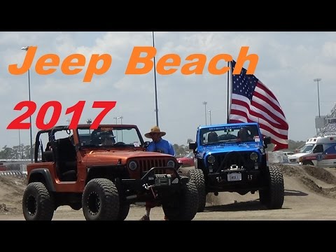 JEEP BEACH 2017 FRIDAY 28th DAYTONA SPEEDWAY OBSTACLE COURSE FIND YOUR JEEP PART 2 - UCEPQf2fSnWEl2c8D8pJDULg