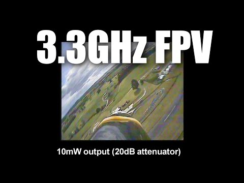 3.3GHz FPV sample footage at 10mW and 100mW - UCahqHsTaADV8MMmj2D5i1Vw