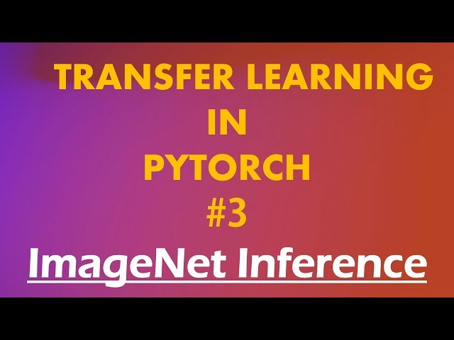 How to Use Imagenet with Pytorch