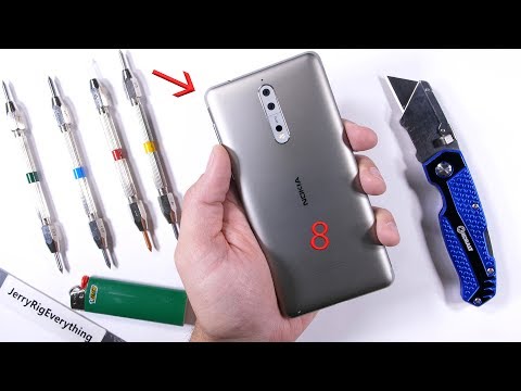 Nokia 8 Durability Test - Scratch, BURN and Bend Tested! - UCWFKCr40YwOZQx8FHU_ZqqQ