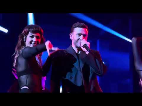 Justin Timberlake performs My Favorite Drug on The Forget Tomorrow Tour in San Antonio on 5/29/24