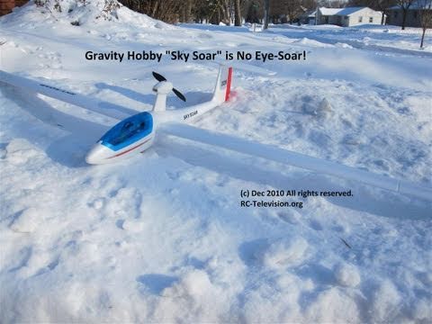 Sky Soar RC Glider is no Eye Sore! From Gravity Hobby. - UCvPYY0HFGNha0BEY9up4xXw