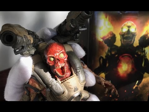 DOOM Collector's Edition Unboxing 12" Revenant Statue PS4 - UCWVuy4NPohItH9-Gr7e8wqw