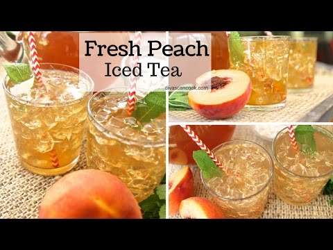 How to Make Fresh Peach Iced Tea - UCubwl8dqXbXc-rYE8MOSUnQ